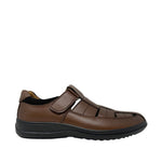 Sandalias Cyler para hombre color café