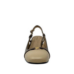 Tacones slingback Margot para mujer color café