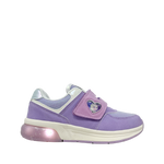 Tennis con luces Frozen para niña color morado