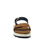 Sandalias flats Gillian para mujer color tan