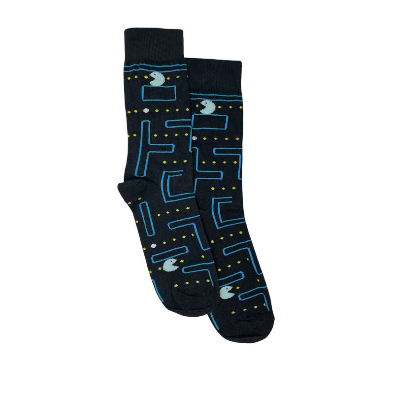 Calcetines Pacman para hombre color negro