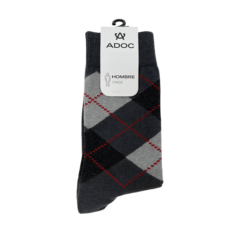 Calcetines Romb para hombre color gris