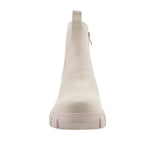 Botas de tacón Lula para mujer color hueso