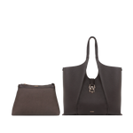 Cartera tote Freya para mujer color café