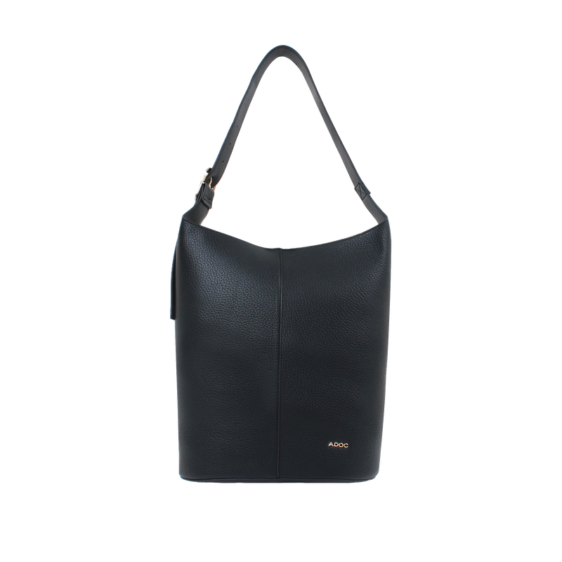 Cartera satchel Zara para mujer color negro