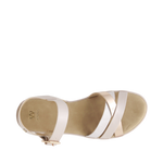 Sandalias flats Regina para mujer color blush