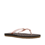 Sandalias flats Ginny para mujer color café