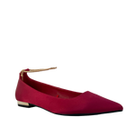Ballerinas Salie para mujer color rojo