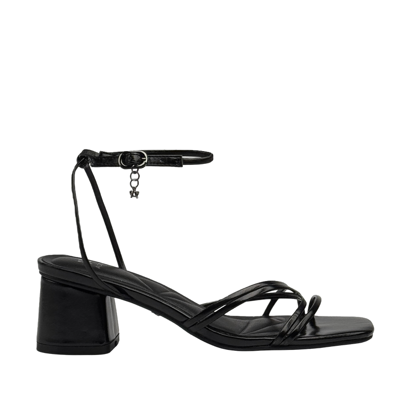 Sandalias de tacón Tessie para mujer color negro