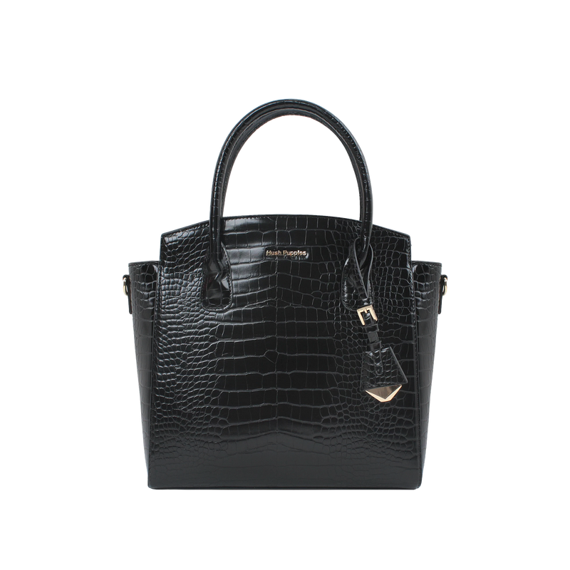 Cartera satchel Siena para mujer color negro