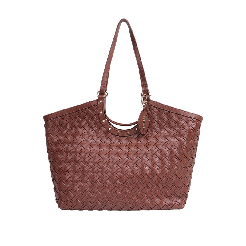Cartera tote Norah para mujer color tan