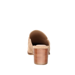 Tacones mules Faby para mujer color beige