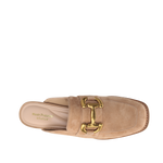 Tacones mules Faby para mujer color beige