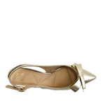 Tacones slingback Sydney para mujer color dorado