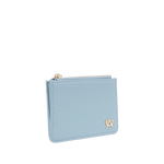 Billetera Selene para mujer color celeste