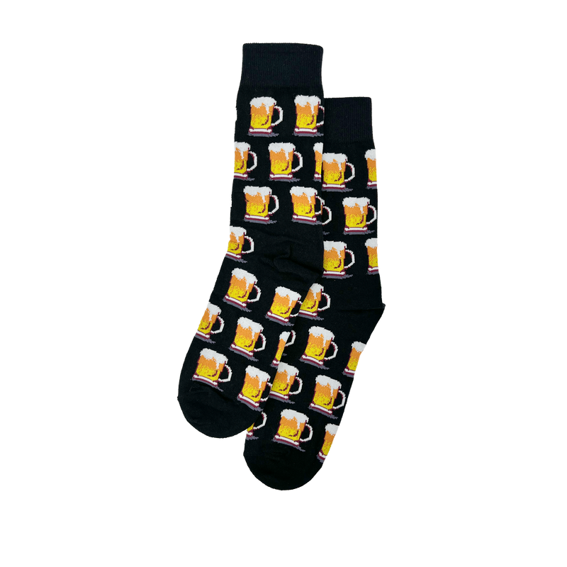Calcetines Beer para hombre color negro