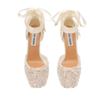 Tacones stilettos Larina-Seq para mujer color crema