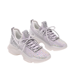Sneakers Mistica para mujer color plateado