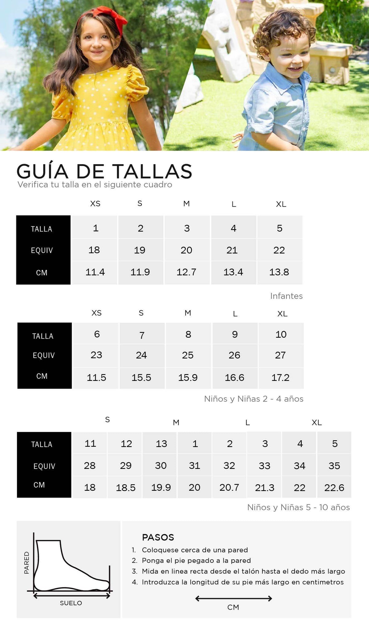 Por Edad Tabla De Tallas Zapatos Bebes Tabla Tallas Zapatos Gap